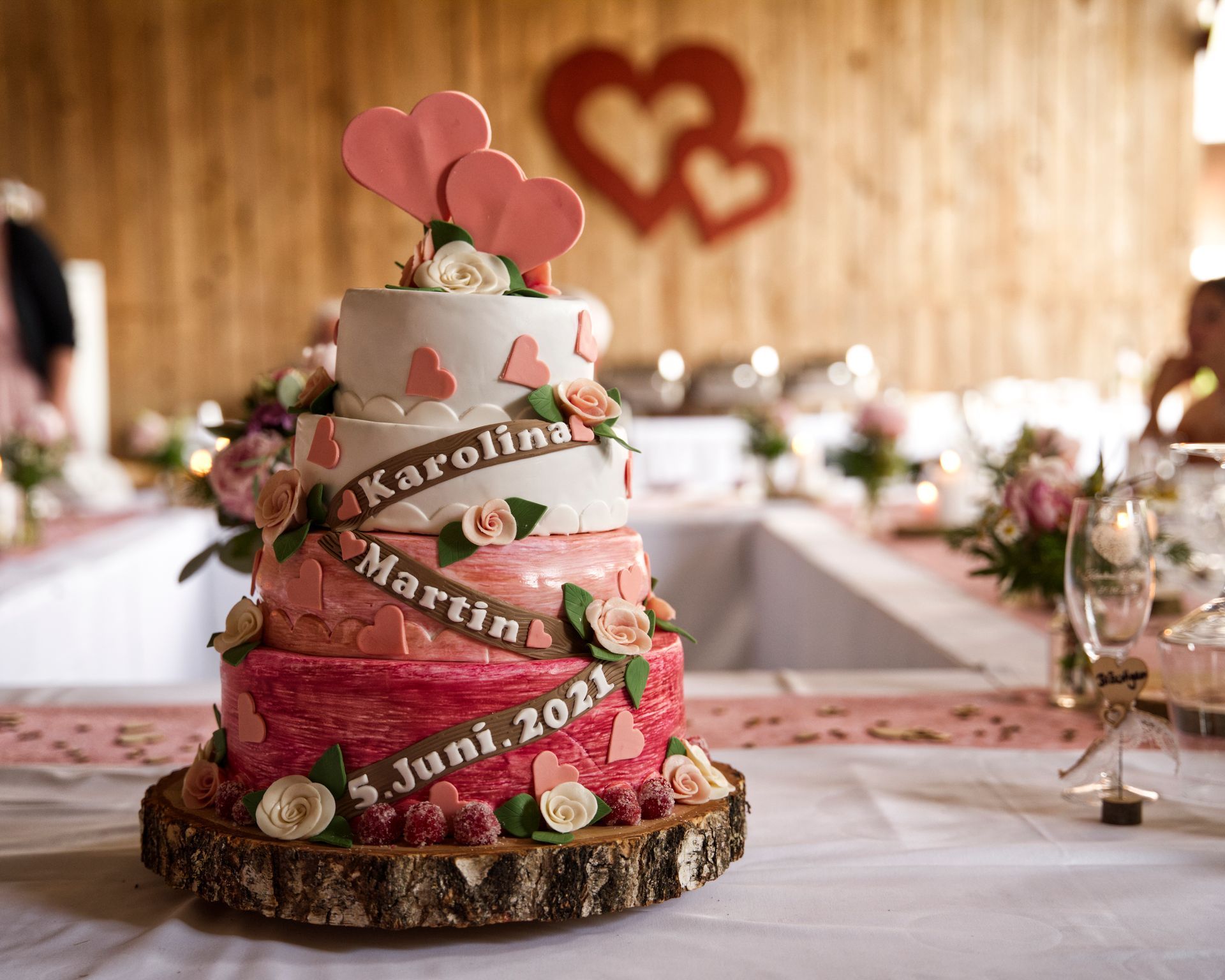 Hochzeitstorte Karolina & Martin