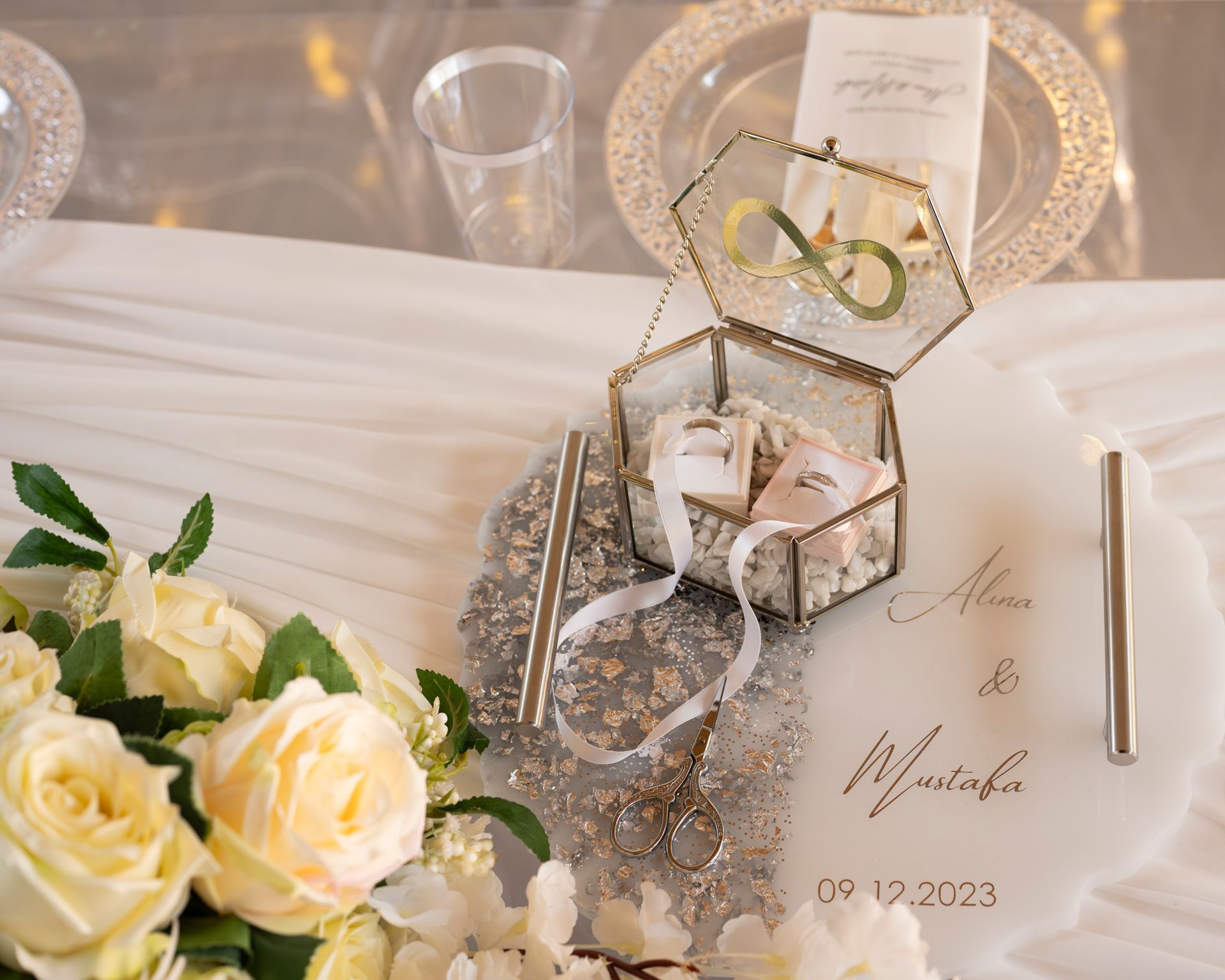 Hochzeitsfotografie — Eheringe